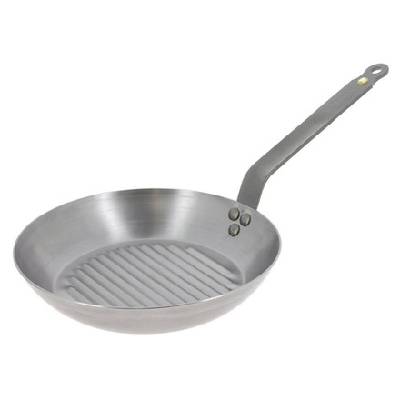 Grilovací pánev de Buyer Ocelová grilovací Mineral B Element 32 cm