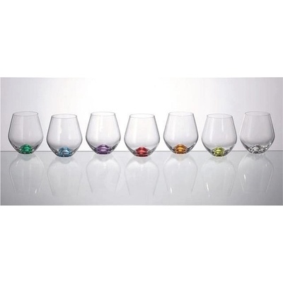 Bohemia Royal Crystal Sklenice Tori COLOR 6 x 500 ml