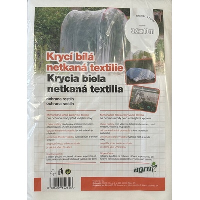 Agro Netkaná textília biela 17 g, 3,2 x 10 m