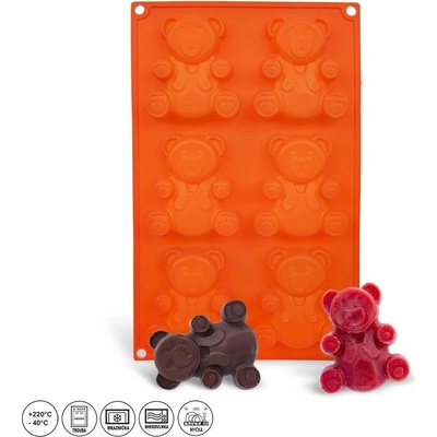 Orion Silikonová forma medvídků 31x18x2cm – Zboží Mobilmania