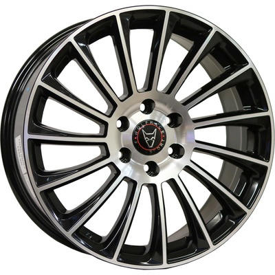 WOLFRACE AeroX 7,5x18 6x130 ET45 gloss black polished