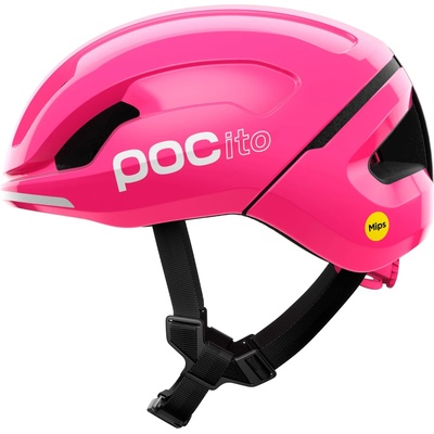 POC Каска за шосейно колоездене POC Pocito Omne Mips Bike helmet - Fluorescent Pink - размер XS 48-52 cm (851-1990-0211)