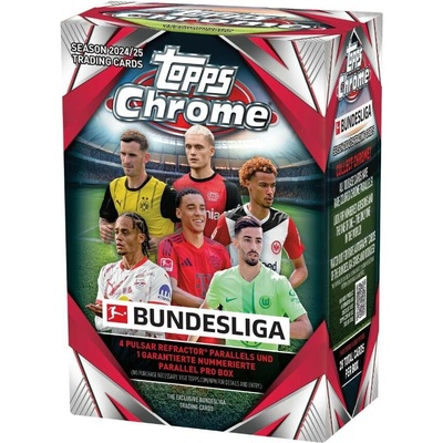 Topps 2024/25 Chrome Bundesliga Soccer Blaster Box