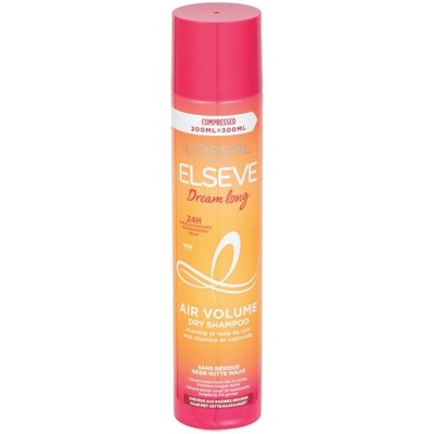 L'Oréal Paris Air Volume Dry Shampoo Elseve Dream Long W Suchý šampón 200 ml