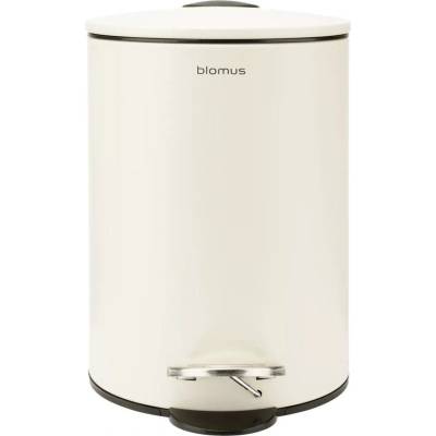 blomus Кремаво стоманено кошче за боклук с педал 3 l Tubo - Blomus (68889)