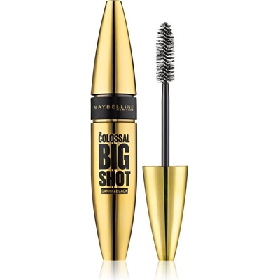 Maybelline Volum’ Express The Colossal Big Shot Daring Black objemová řasenka v extra černé 9,5 ml