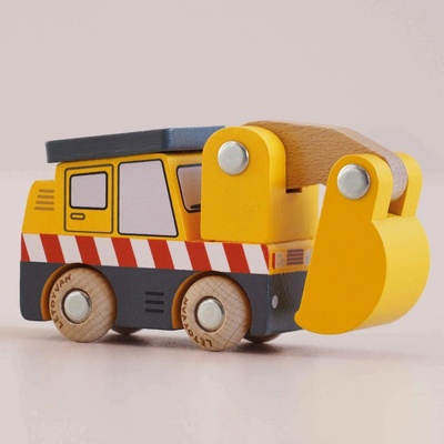 Le Toy Van Dřevěný bagr Eddie
