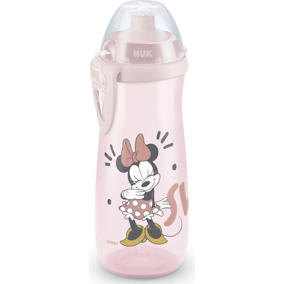 Nuk FC Fľaša PP Sports Cup Disney Mickey 450ml ružová
