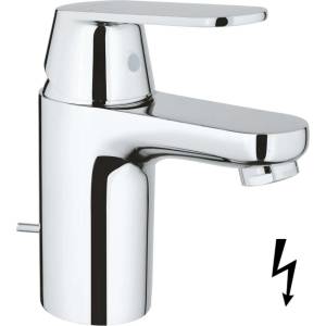 GROHE Eurosmart Cosmopolitan - Смесител за умивалник със сифон, хром 32955000 (32955000)