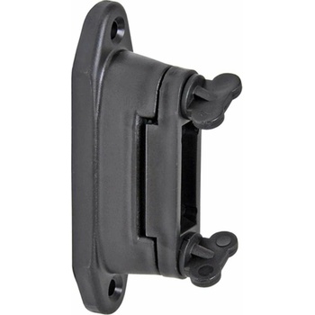 Rohový izolátor na elektrický ohradník, plochý pre pásku do 40 mm, na klinec alebo vrut - 10 ks