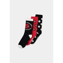 Marvel Spider-Man Crew Socks 3Pack Black