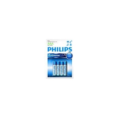 Philips paristo extremelife aaa 4-pack (lr03e4b/10)