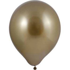 Globos Festival БАЛОНИ 100 БР. 5" - 13 СМ ХРОМ МИКС
