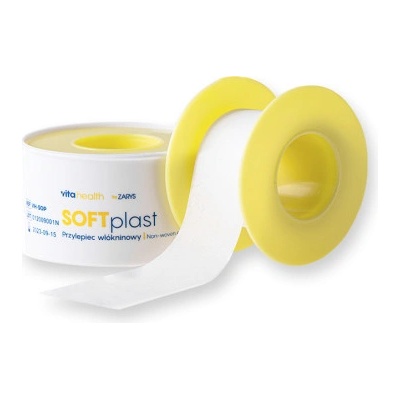 SOFTplast náplast z netkaného textilu 2,5 cm x 5 m na cívce