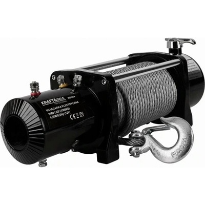 Elektrický navijak Kraft&Dele 12V 4300 kg s diaľkovým ovládaním