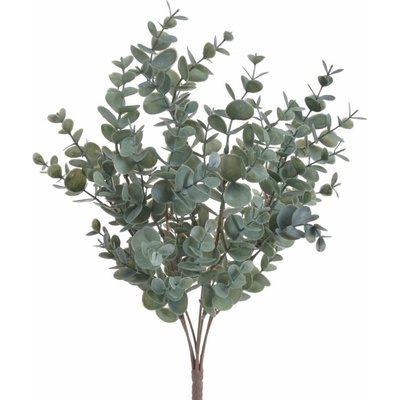 Umělý eukalyptus trs - zelenošedá 40 cm
