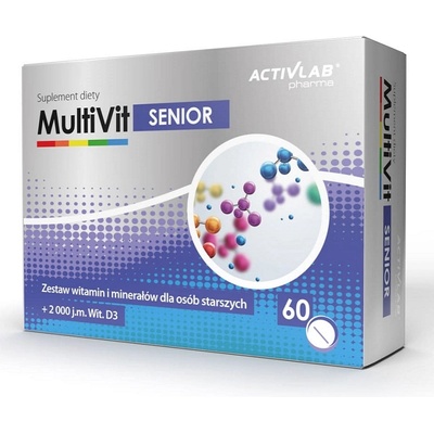 ACTIVLAB MultiVit Senior, 60 Capsules