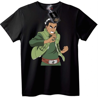 NOONEBRAND Тениска Rock Lee от Naruto - 7XL, White