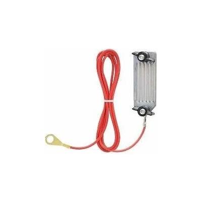 Připojovací červený kabel na pásku elektrického ohradníku - 130 cm
