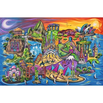Ravensburger - Puzzle Isle of Sights - 3 000 piese