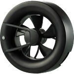 Blauberg ВЕНТИЛАТОР O2 BLAUBERG ф100/125мм 140м3/ч ЧЕРЕН (Blauberg O2 black)