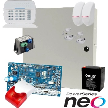 DSC Алармен комплект dsc kit2016int neo с вътрешна сирена и датчици (kit2016int)