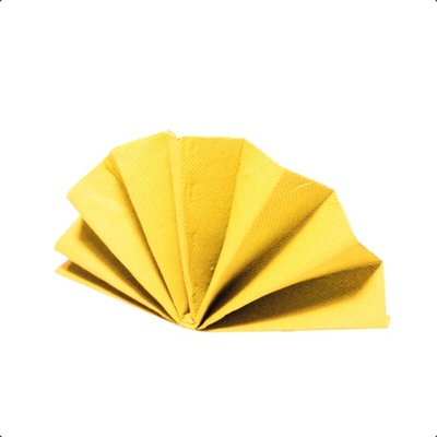 WIMEX Obrúsky DekoStar 38 x 38 cm žlté 50ks