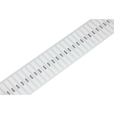 WAGO 210-810 pro smart termotisk 5x35 mm bílá bez potisku 1500 etiket na cívce 210-810