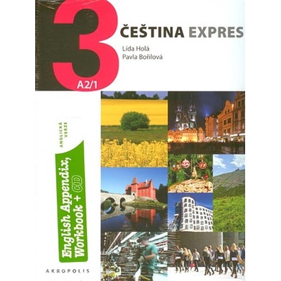 Čeština Expres 3 A2/1 anglická + CD