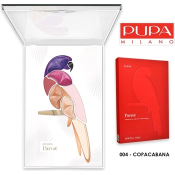 Pupa Parrot 004 Copacabana 010284A004 грим палитра за очи