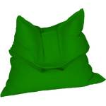 Pufrelax Пуф, Голяма възглавница, 350л. , Magic Pillow - Teteron Green, Перящ се калъф, За открито, Пълнеж от Полистиролни перли