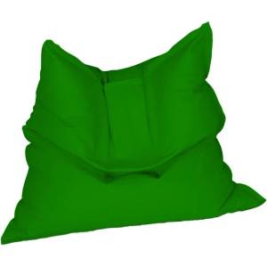 Pufrelax Пуф, Голяма възглавница, 350л. , Magic Pillow - Teteron Green, Перящ се калъф, За открито, Пълнеж от Полистиролни перли