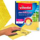 Hadry a utěrky na mytí Vileda Actifibre mikrohadřík na okna 1 ks