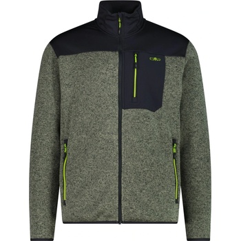 CMP Мъжко поларено яке CMP Jacket with Chest Pocket Fleece jacket - Sage / Antracite - размер 58 (EU) (005-7018-0317)