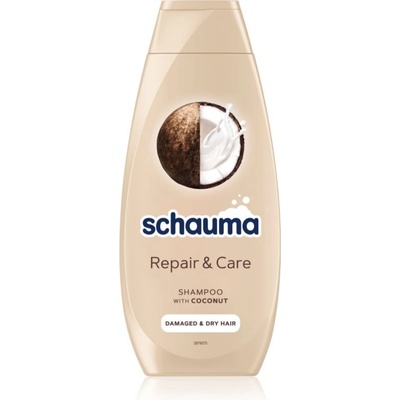 Schwarzkopf Schauma Repair & Care šampón pre suché a poškodené vlasy s kokosom 400 ml