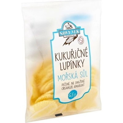 Nový Věk Kukuričné lupienky s morskou soľou 65 g