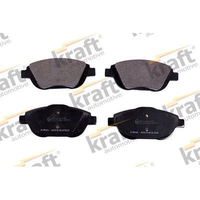 Sada brzdových destiček, kotoučová brzda KRAFT AUTOMOTIVE 6006252