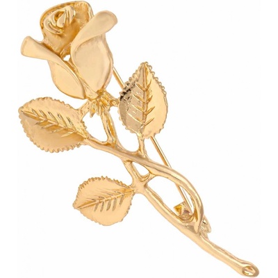 Biju Brož růže zlatá 9002038