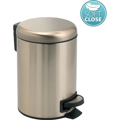 Gedy POTTY odpadkový koš 5l Soft Close zlato mat