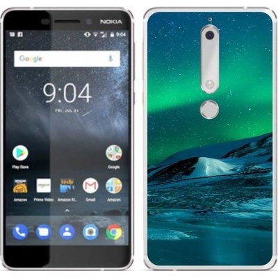 Pouzdro mmCase gelové Nokia 6.1 - polární záře – Zboží Živě