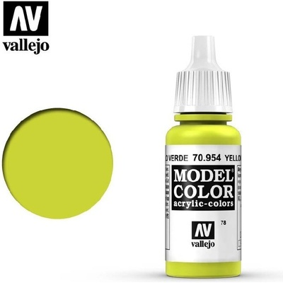 Vallejo Akrylová barva Model Color 70954 Yellow Green 17ml