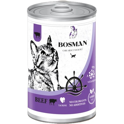 BOSMAN s hovädzím mäsom 415 g