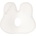 KikkaBoo Мемори ергономична възглавница Bunny Airknit White