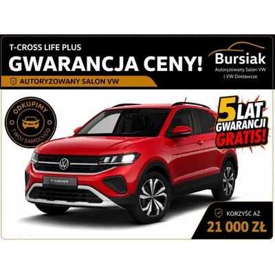 Volkswagen T-Cross 1.0 TSI DSG Life 85 kW