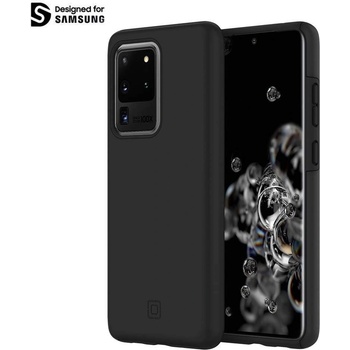 Incipio DualPro Case - удароустойчив хибриден кейс за Samsung Galaxy S20 Ultra (черен)