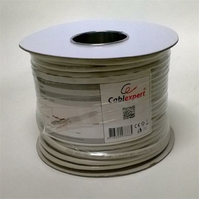 Gembird UPC-5004E-SOL-100 CAT5e, UTP, prémiové CCA, 100m, šedý
