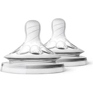 Philips Natural SCF657/27 биберон за шише First Flow 0 m 2 бр