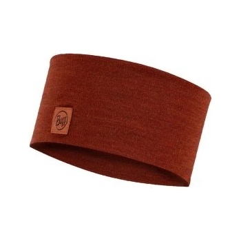 Buff Merino Wide headband Solid Black