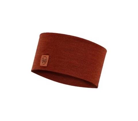Buff Merino Wide headband Solid Black