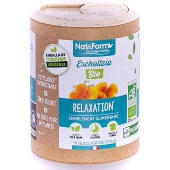 Nat&Form Ешолция (Калифорнийски мак), БИО 90 капсули | Nat&Form (021012 (ESCHBIO_9))